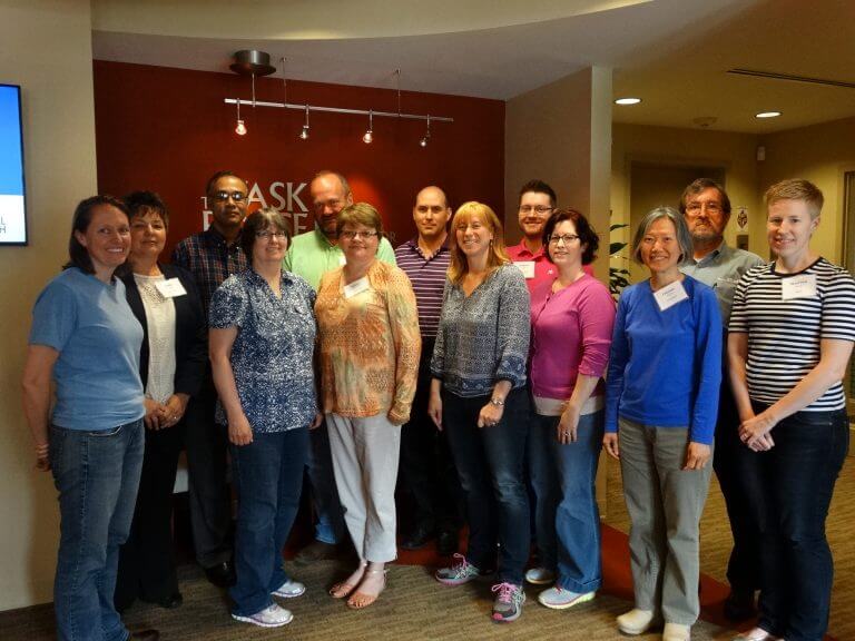 Group of IIS Managers at PHII Offices