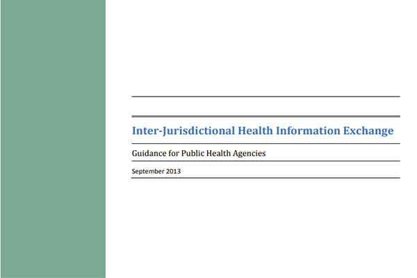 Inter-jurisdictional HIE report cover