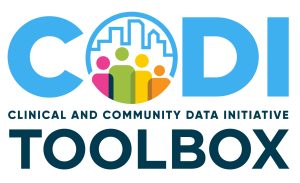 Clinical and Community Data Initiative toolbox logo