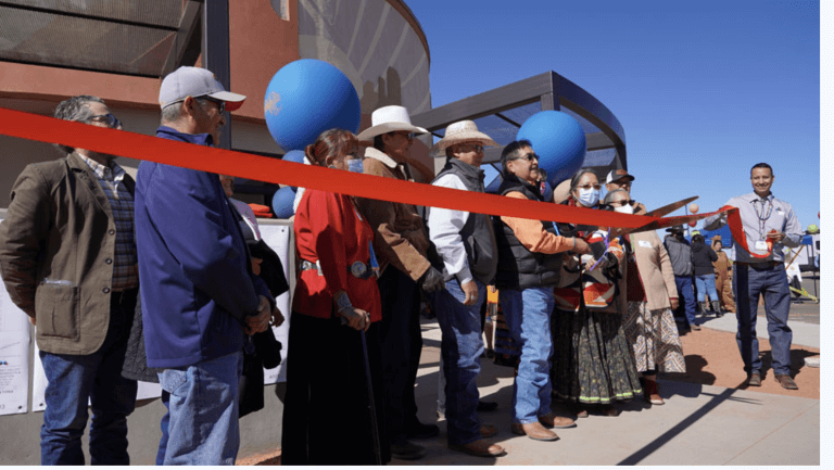 UNHS screenshot - opening of new building