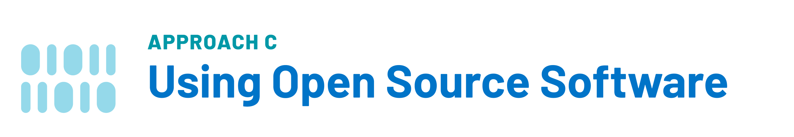 Approach C: Using Open Source Software