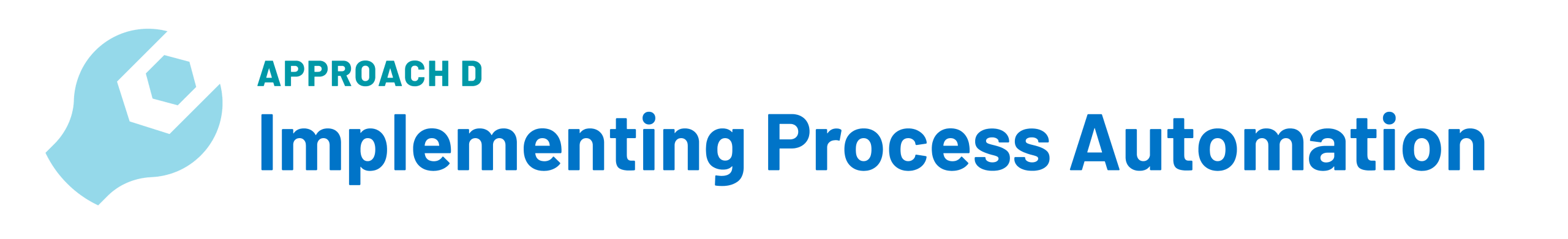 Approach D: Implementing Process Automation